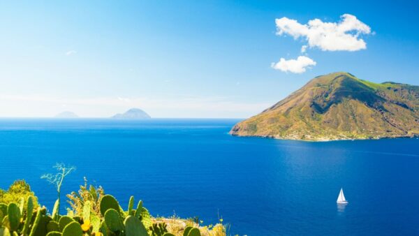 Veduta dall'Isola di Lipari